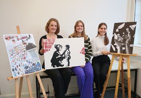 Ausstellung Schülerarbeiten der Sachsenwaldschule Reinbek