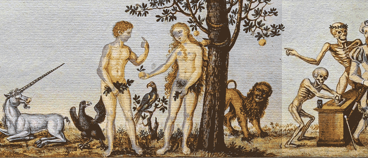 animiertes Bild des Basler Totentanzes aus dem 14. Jahrhundert