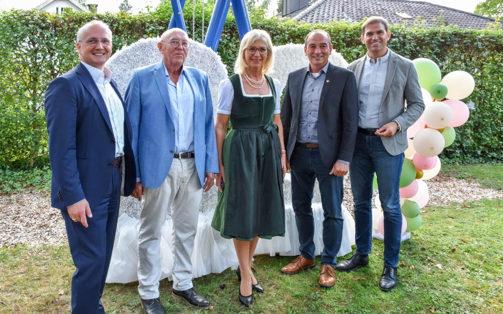 Gruppenbild Jubiläum der Augustinum Wohnstätte Oberschleißheim