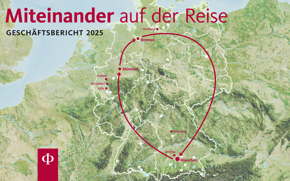 Teasercard für Augustinum-Geschäftsbericht 2025
