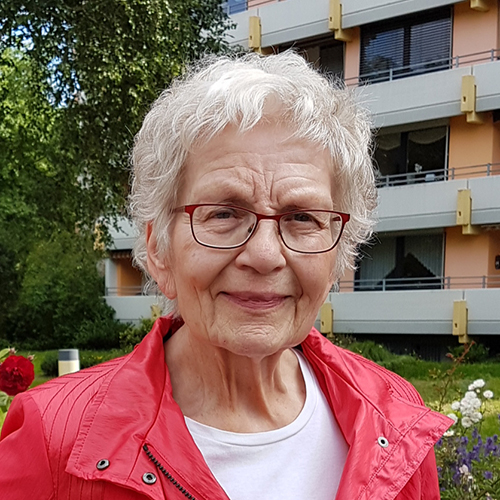 Gisela Reith, Bewohnerin im Augustinum Braunschweig Gisela Reith, Bewohnerin im Augustinum Braunschweig
