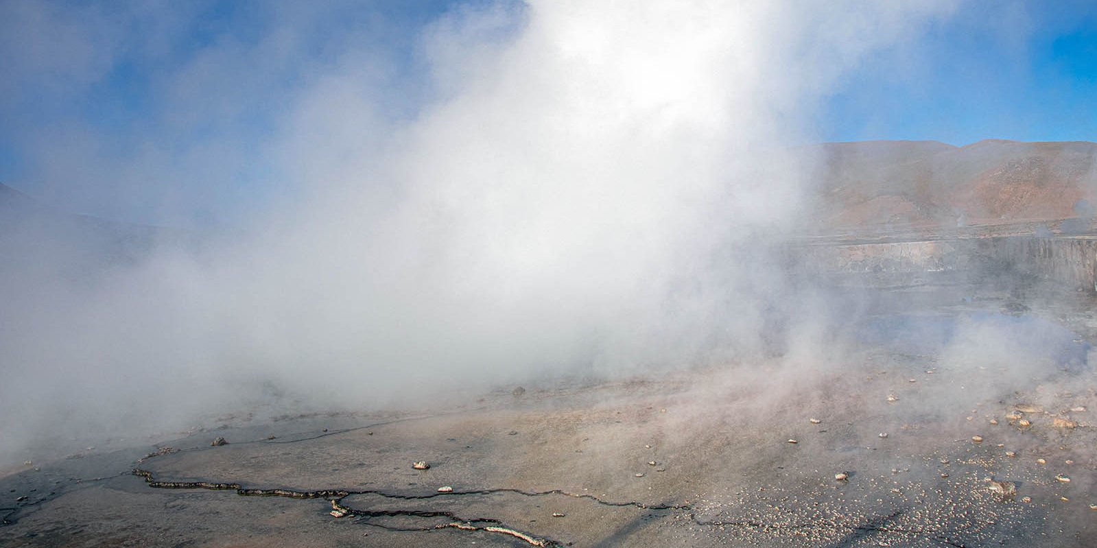 Atacama Wüste Chile Nebel