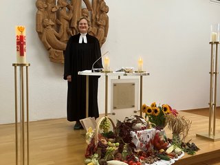 Festlicher Gottesdienst zum Erntedank im Augustinum Dießen