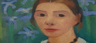 Selbstbildnis der Künstlerin um 1905