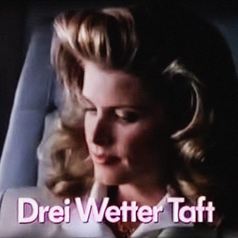 Screenshot aus dem Werbespot Drei-Wetter-Taft