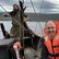 Andreas Pehl auf Wikingerboot