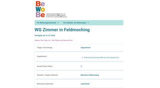 BeWoBe entwickelt Online-Tool zur Vermittlung von Wohnungen für Menschen mit Behinderung 
