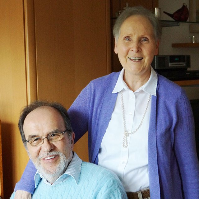 Jutta und Heinz Walter Lienau leben seit 2012 im Augustinum Aumühle