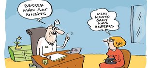 Cartoon von Ari Plikat