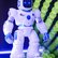 Ein humanoider Roboter