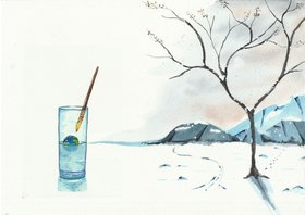 Die Welt im Wasserglas - Aquarelle von Peter-Wolfgang Fischer