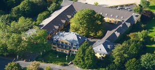 Luftbild der Anlage Haus Schlesien
