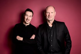 Foto von Micael Gelius und Alexander Wagner