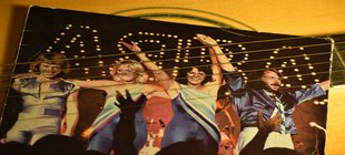 Vinyl Hülle mit ABBA Cover