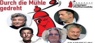 fünf Männerköpfe