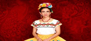 Frau in Tracht