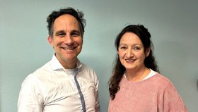 M. Graf und T. Verlat in Frontalansicht