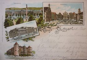 Postkartengrüße aus Stuttgart