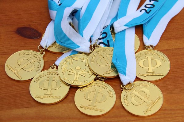 Goldmedaillen des Otto-Cup in der Otto-Steiner-Schule