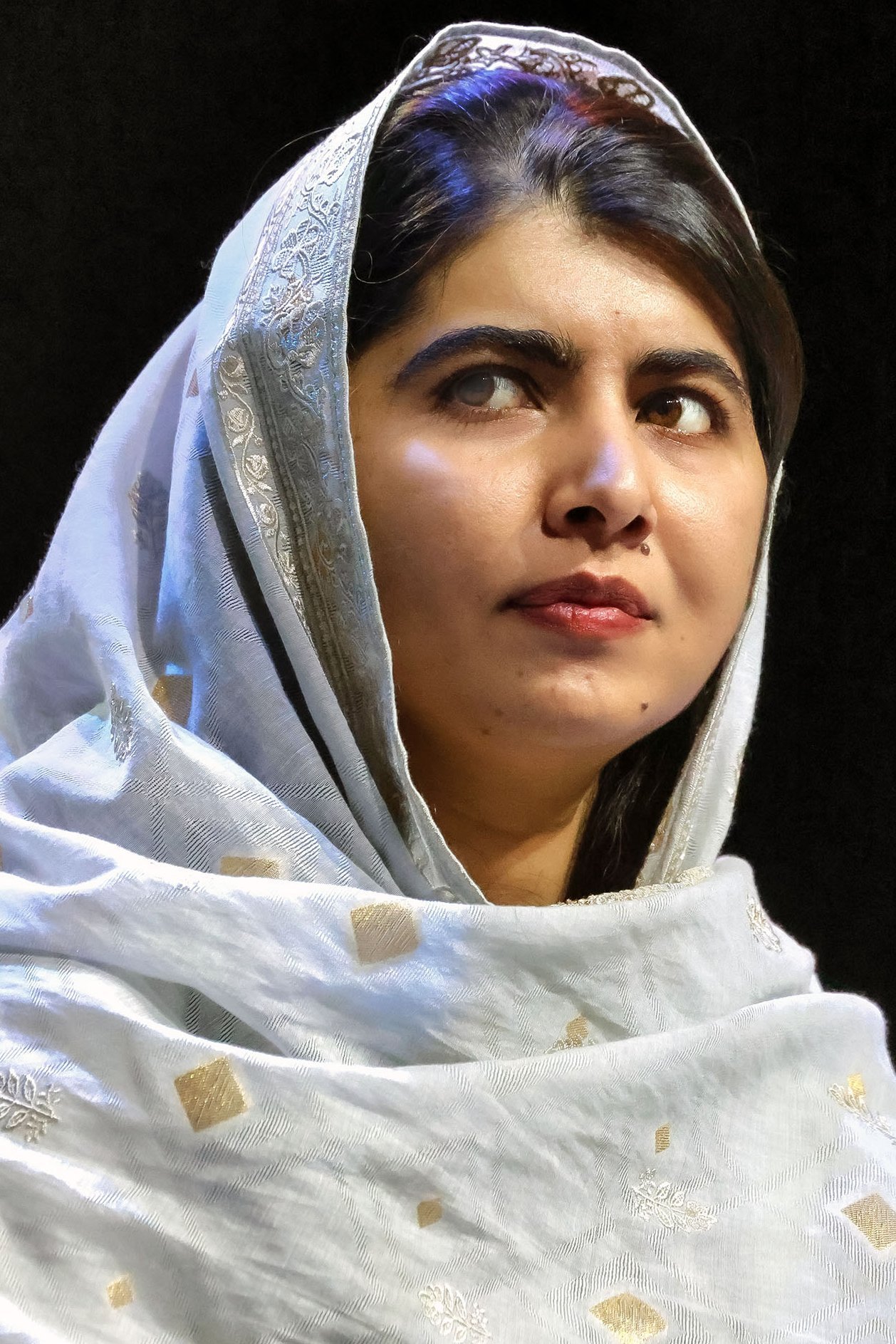 Porträt der Friedensnobelpreisträgerin Malala Yousafzai