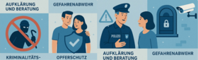 Sicherheit im Alter, Präventionsveranstaltung der Polizei – nicht nur für Senioren