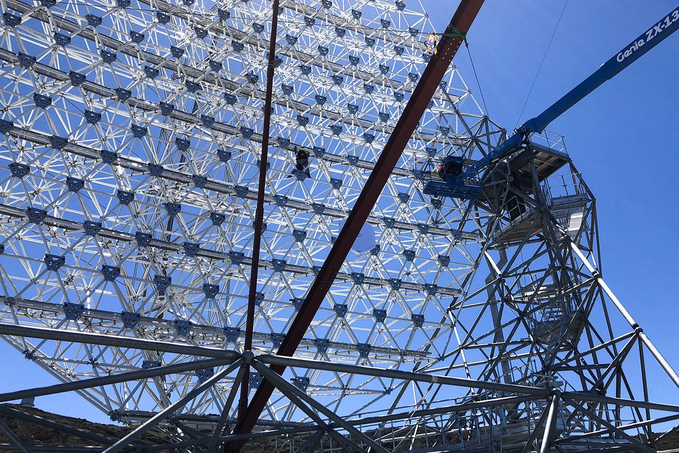 Baustelle des CTA-Projekts auf La Palma