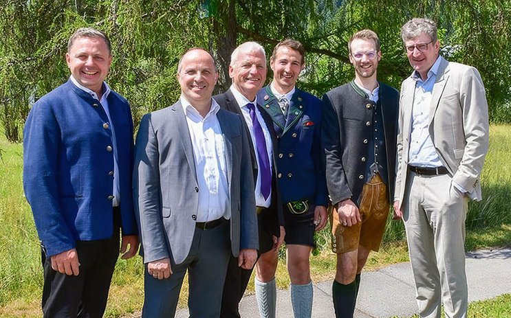 Gruppenfeier von der Jubiläumsfeier im Augustinum Berchtesgadener Land 