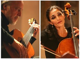 Portraits der beiden Musiker