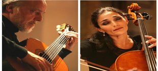 Portraits der beiden Musiker