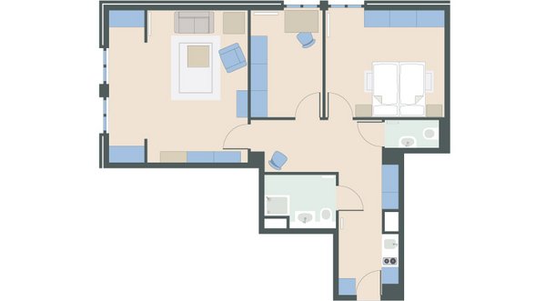 3-Zimmer-Wohnung mit 78 Quadratmetern
