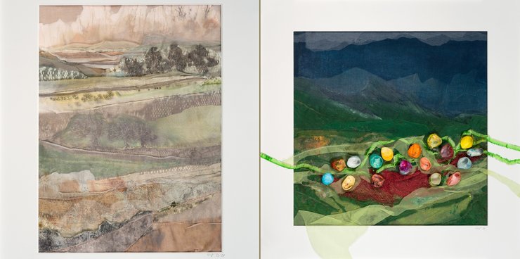 Seidene Landschaftsimpressionen