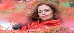 Porträt der sängerin gudrun ingimarsdottir