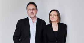 Foto von Stoltenberg und Moritz