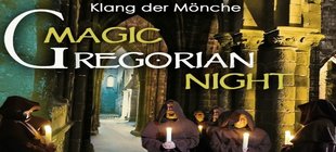 Mönche im Kloster