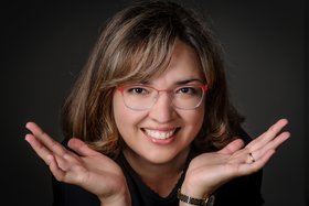 Foto eines Frauenkopfes