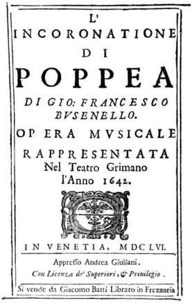 Claudio Monteverdi und seine Oper „L’Incoronazione di Poppea“
