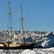 Schiff vor Eisbergen