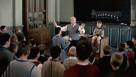 Chor- und Musikunterricht, Szene aus "Die Kinder des Monsieur Mathieu"