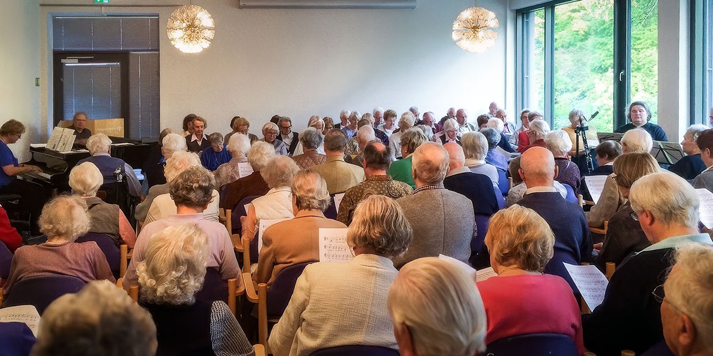 Chorprobe in der Seniorenresidenz Augustinum München-Neufriedenheim