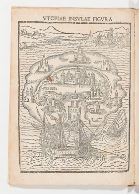 Eine Karte von Utopia