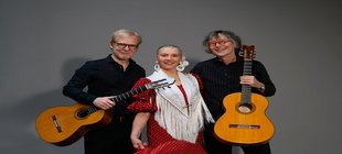 Bernd Steinmann und Stefan Loos, Gitarre sowie Renate Pomp-Khalil, Flamencotanz