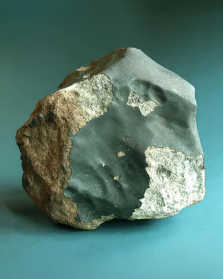 auf die Erde gefallener Meteorit