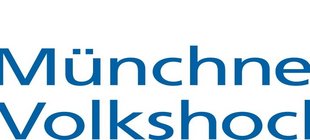 Logo der Münchner Volkshochschule Schriftzug