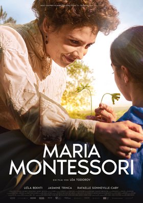 Ausschnitt Filmplakat "Maria Montessori"