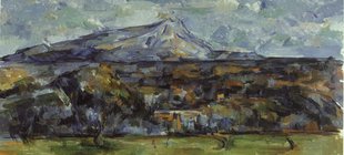 Ölgemälde von einem Berg