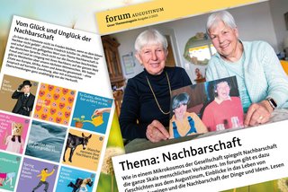 Nachbarschaft: Storys aus dem Augustinum, von Sternen und Stachelschweinen – das neue forum-Magazin ist online 