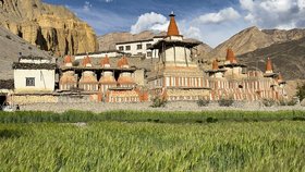 Felsstadt in Mustang