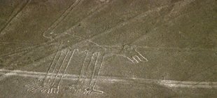 Luftaufnahme der Nazca-Linien