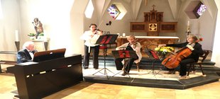 Das SalonEnsemble A(hr)Dur im Konzert