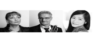 Drei schwarz-weiße Porträts